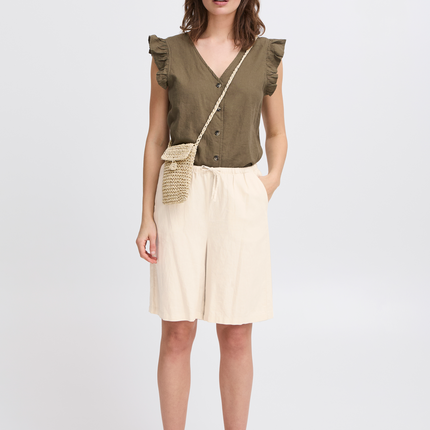 BYFalakka Long Shorts - Beige