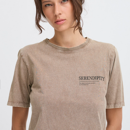 BYSolko SS T-shirt - Valnød