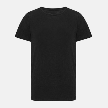 2 stk Sorte slim fit crew neck bambus T-shirts