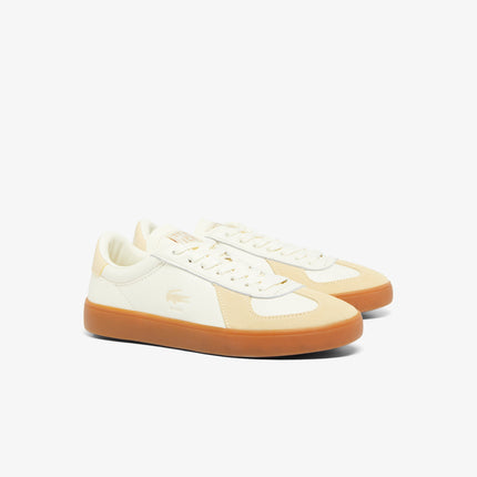 Women's Baseshot Pro Leather Sneakers Women - Yellow - Lacoste - Sneakers