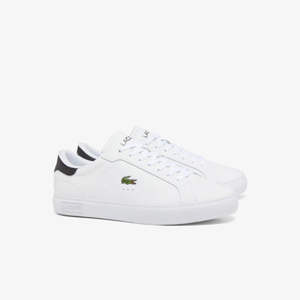 Men's Powercourt Leather Sneakers Men - White - Lacoste