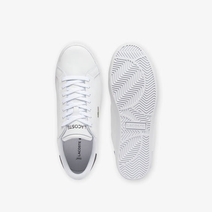 Men's Powercourt Leather Sneakers Men - White - Lacoste