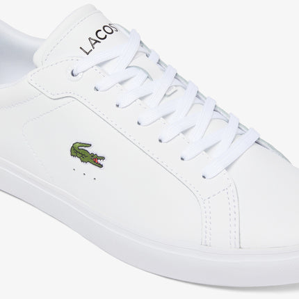 Men's Powercourt Leather Sneakers Men - White - Lacoste