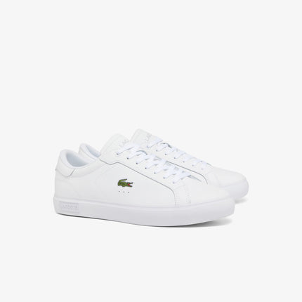 Men's Powercourt Leather Sneakers Men - White - Lacoste - Sneakers