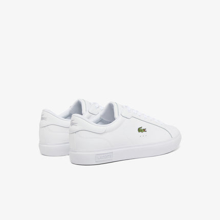 Men's Powercourt Leather Sneakers Men - White - Lacoste - Sneakers