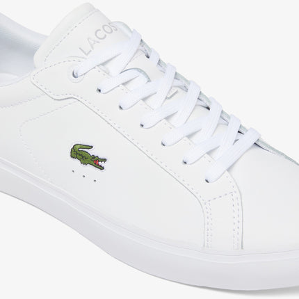 Men's Powercourt Leather Sneakers Men - White - Lacoste - Sneakers