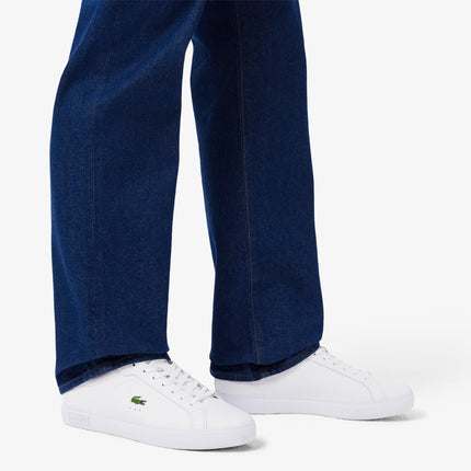 Men's Powercourt Leather Sneakers Men - White - Lacoste - Sneakers