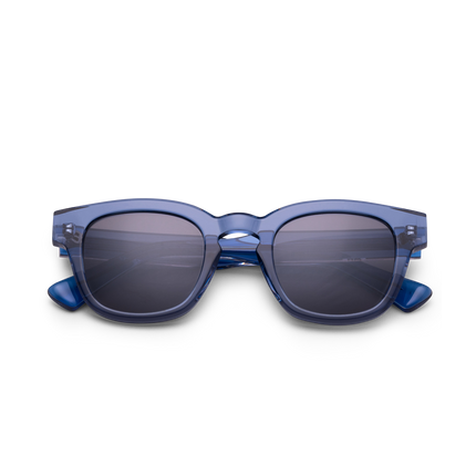 AUSTIN Grey Blue Transparent - Solbrille