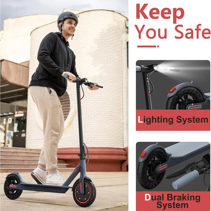 JUICEASE E1 Pro Electric Scooter 350W Motor 500W Peak Power Folding Electric Kick Scooter 36V7.8AH 25KM Ultra Long Rang EScooter