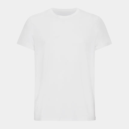 Hvid crew neck bambus T-shirt