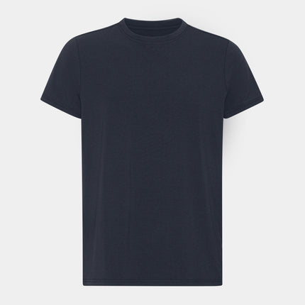Navy crew neck bambus T-shirt