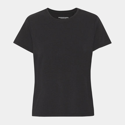Sort kortærmet bambus T-shirt