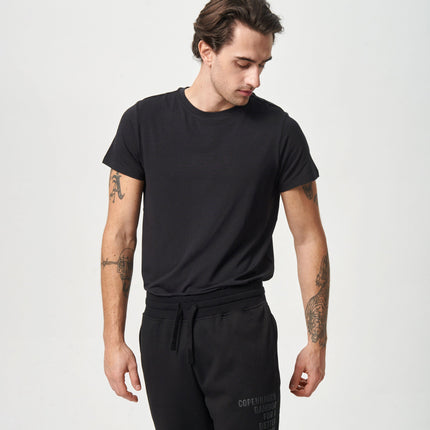 Sort crew neck bambus T-shirt