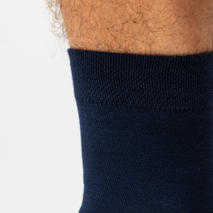 5 par navy bambus strømper (Low cut)