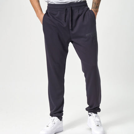 Mørkegrå bambus sweatpants med logo