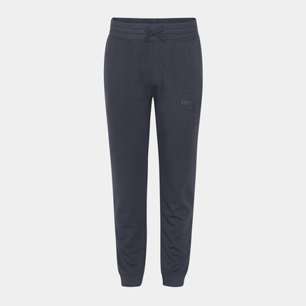 Mørkegrå bambus sweatpants med logo