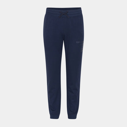 Navy bambus sweatpants med logo