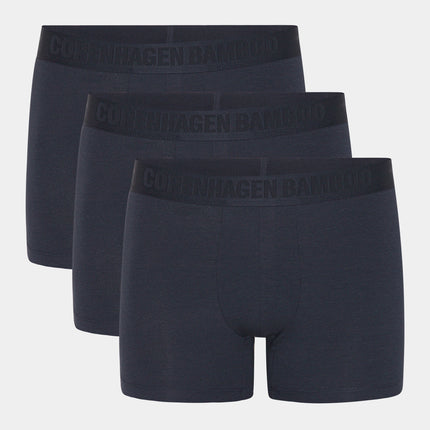 3 par bambus underbukser i navy