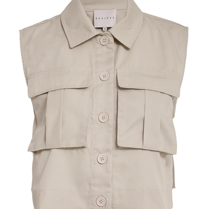 DSFaye Cropped Vest