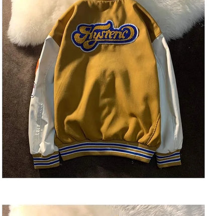 2021 Men's jacket Y2K Fall and Winter new fashion trendy brand baseball uniform Men's and Women's tops hot sale free delivery