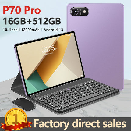 Powerful 5G Tablet for 2024 - 16GB RAM 512GB Storage All-in-One Tablet for Learning and Work