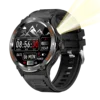 Dafit Waterproof Outdoor Smart Watch KT76 1.53inch Screen SOS Button Cheap Price 500mAh Battery Remote Control Silicone Call APP