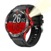 Dafit Waterproof Outdoor Smart Watch KT76 1.53inch Screen SOS Button Cheap Price 500mAh Battery Remote Control Silicone Call APP