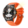 Dafit Waterproof Outdoor Smart Watch KT76 1.53inch Screen SOS Button Cheap Price 500mAh Battery Remote Control Silicone Call APP