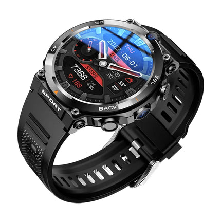High Quality Men's 4G phone watch smart MT105 with GPS Waterproof Multi-language NFC Door Access IPS Touch Screen Display
