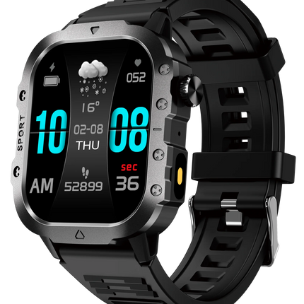 2.01inch Screen Smart Watch New Design Multifunctional Heart Rate BT Call Android IOS Smart Watch H12 Sport Smart Watch