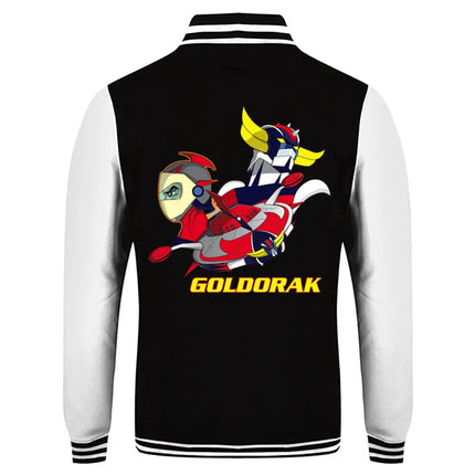 2021 new goldorak jacket jacket men's street trend wild pilot baseball uniform couple casual loose jacket