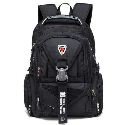 Waterproof Oxford Swiss Backpack Men 17 Inch Laptop Backpacks Travel Rucksack Female Vintage School Bags Casual Bagpack Mochila