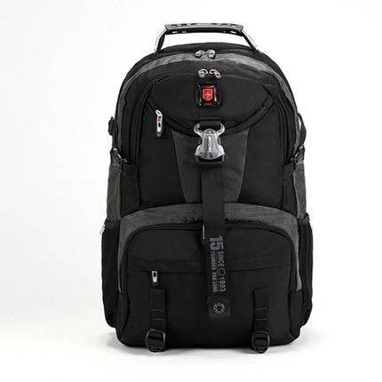 Waterproof Backpack Men Large Capacity TravelBag Oxford Fashion Schoolbags 18 Inch Laptop Backpacks for Teenagers Male Mochila