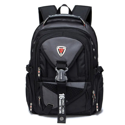 Waterproof Oxford Swiss Backpack Men 17 Inch Laptop Backpacks Travel Rucksack Female Vintage School Bags Casual Bagpack Mochila