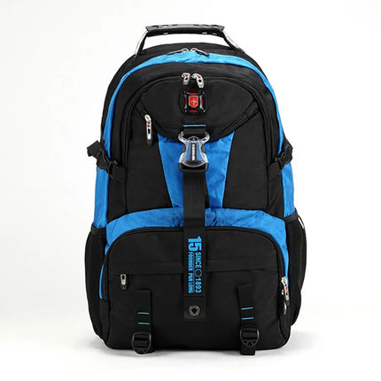 Waterproof Backpack Men Large Capacity TravelBag Oxford Fashion Schoolbags 18 Inch Laptop Backpacks for Teenagers Male Mochila