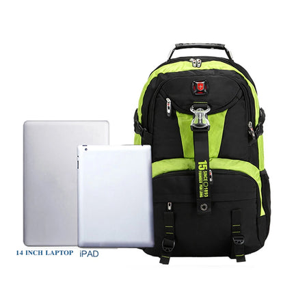 Waterproof Backpack Men Large Capacity TravelBag Oxford Fashion Schoolbags 18 Inch Laptop Backpacks for Teenagers Male Mochila