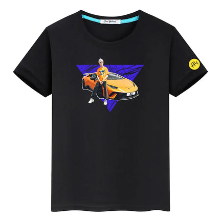 2021Sumemr New Children's T-shirt A4 Merch Boys Girl Short Sleeve  A4 measures children 100% Cotton Kids Clothing Tops Tee