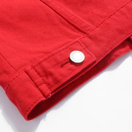 New Long Sleeve winter Slim White Black Jeans Top For Women Solid Denim Jacket Women Short Overcoat Ladies Jackets Tops