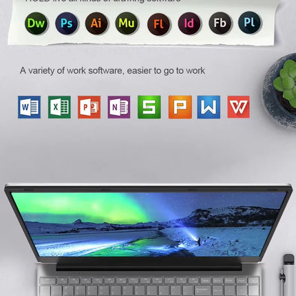 Cheap Brand New Laptops Intel N5095 15.6 Inch 1920*1080P Notebook PC 12GB Ram 1T SSD OEM Laptop  Gaming Laptops
