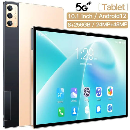 New Arrival 10.1 Inch Tablet Wi-Fi Enabled 8G256G Storage Seamless Streaming and Gaming Tablet