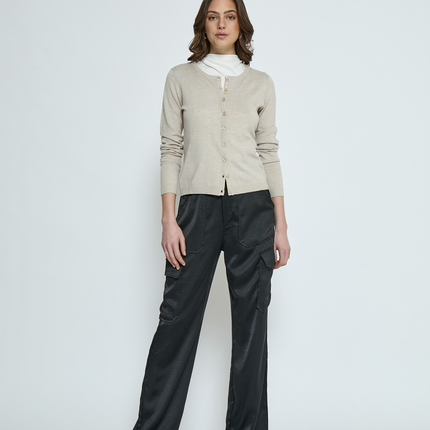 MSNew Laura Cardigan - Sand
