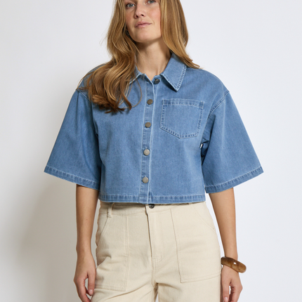 MSEvina Cropped Skjorte
