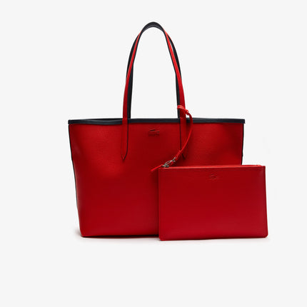 Anna Reversible Tote with Pouch Women - Blue - Lacoste - Bags