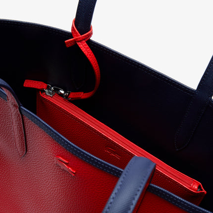 Anna Reversible Tote with Pouch Women - Blue - Lacoste - Bags