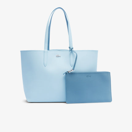 Anna Reversible Tote with Pouch Women - Blue - Lacoste - Bags