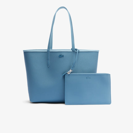 Anna Reversible Tote with Pouch Women - Blue - Lacoste - Bags