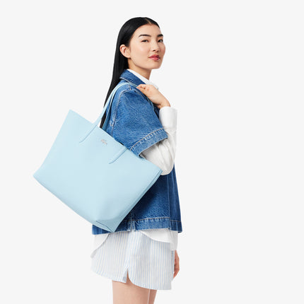 Anna Reversible Tote with Pouch Women - Blue - Lacoste - Bags