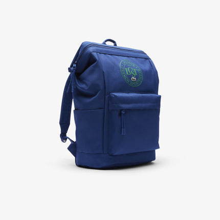 Neocroc Rectangular Backpack Unisex - Blue - Lacoste - Backpack