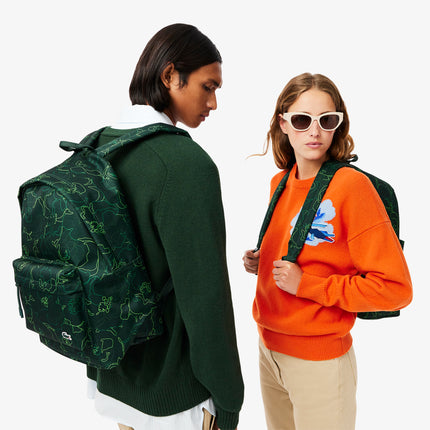 Holiday Backpack Unisex - Green - Lacoste - Backpack