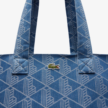 XL Summer Pack Jacquard Motif Tote Unisex - Beige - Lacoste - Bags